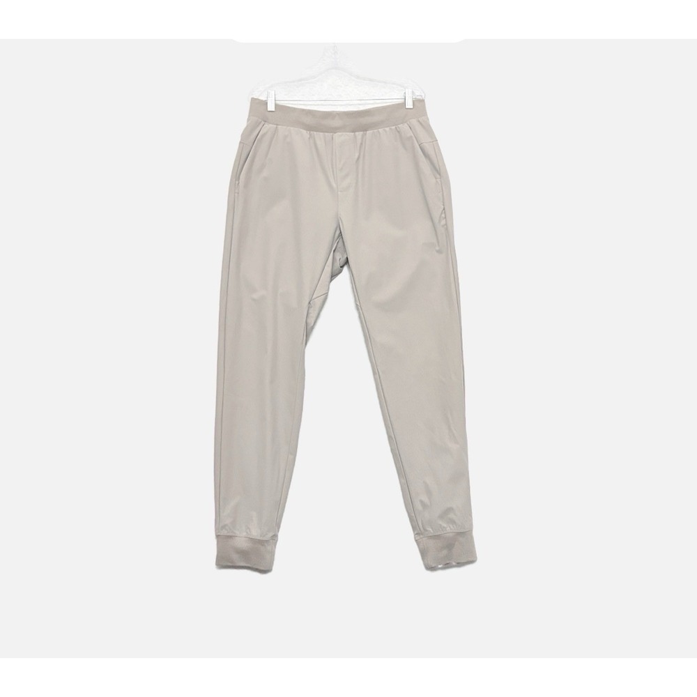 Fabletics The Don Jogger Mens Size L Tall Brutalist Khaki Athletic Performance